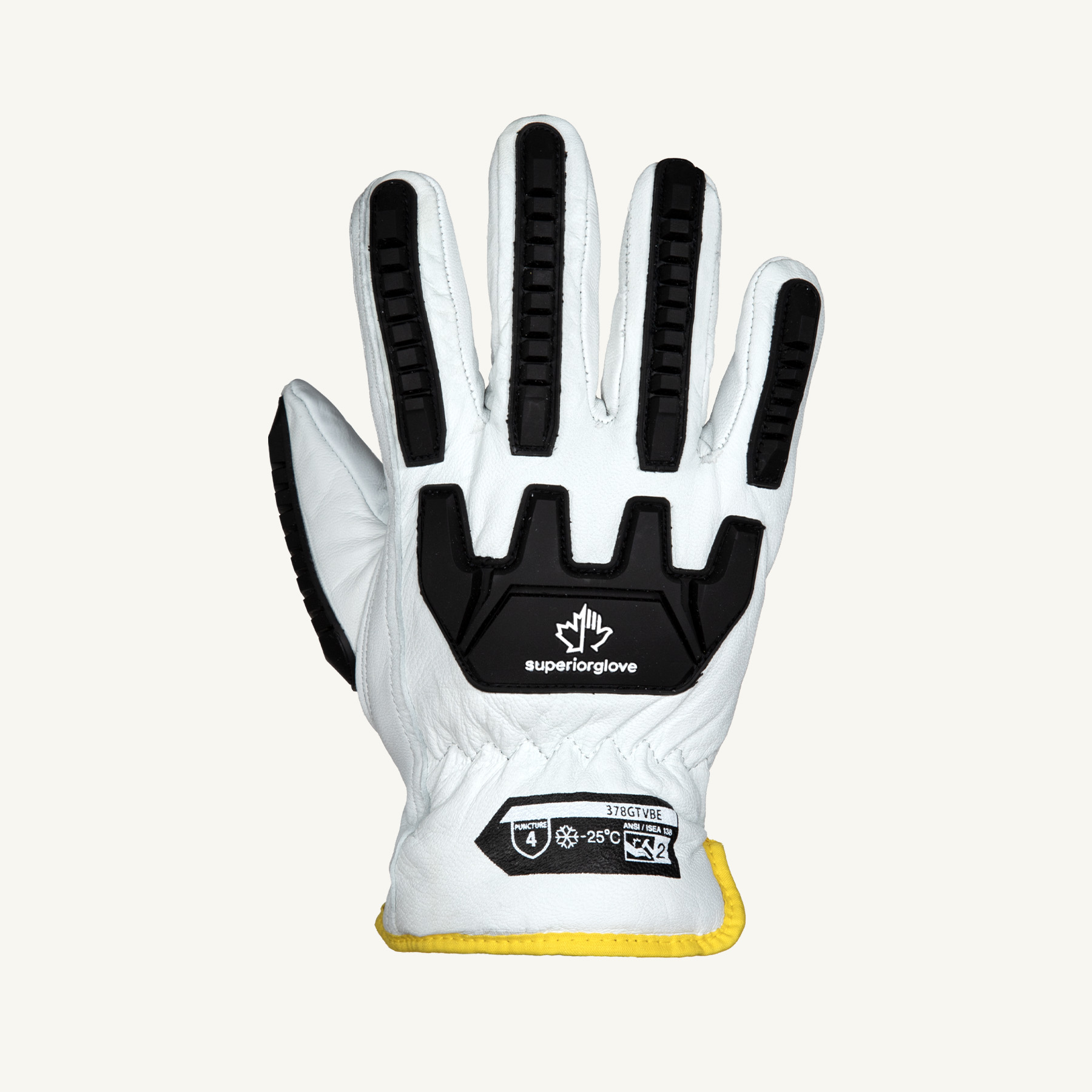 Superior Glove® Endura® 378GTVBE Impact Leather Winter Driver Gloves